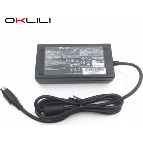 ORIGINAL NEW PS-180 AC Adapter Adaptor Power Supply for EPSON T88V T90 T90P U220A U220B U220D U220PA U220PB U220PD U230 U230P