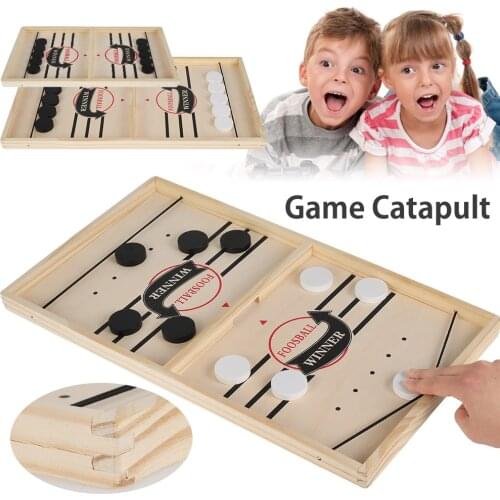 Fast Hockey Paced Sling Puck Table Board Games SlingPuck Foosball Winner Game Toys For Adult Child Family Party Board Game Toys