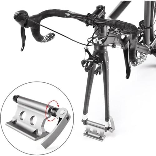Bike Bicycle Car Indoor Carrier Quick Release Aluminium Alloy Fork Lock Rack for Bicycle Car Indoor Carrier Lock Rack Bicycle