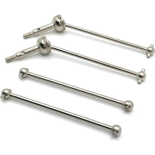 WLToys 144001 1/14 124018 124019 1/12 RC Drift Racing Car Parts Accessories 4Pcs Front CVD Universal Drive Shaft & Rear Dog Bone