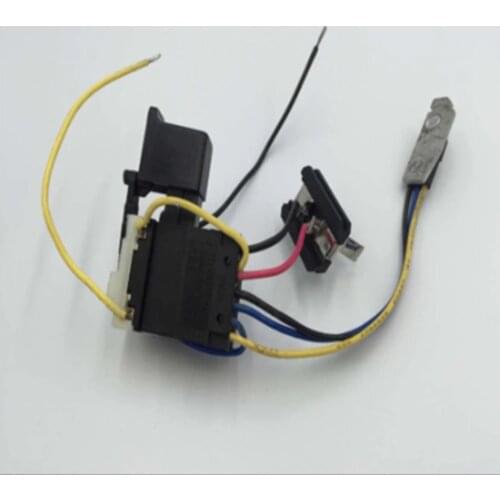 FA08A-12/1 Electric Drill Wired Trigger Switch 12A DC 7.2-24V for Hitachi DS7DF