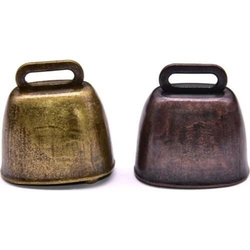 3Pcs Cow Horse Sheep Grazing Bell Anti Lost Copper Bells Loud Crisp Spread DIY Drop shipping