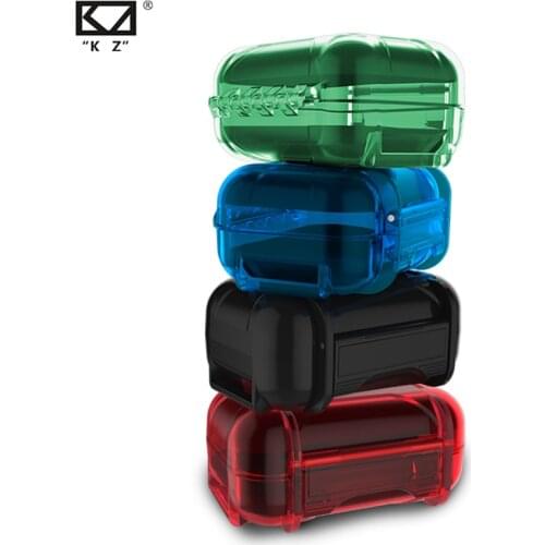 KZ ABS Resin Storage Box Colorful Portable Hold Storage Box Suitable For Original Headphones Moisture-proof Dust Earphone Bags