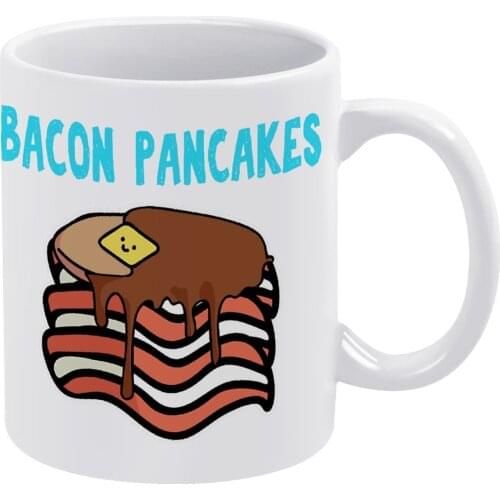 Bacon Mug Creative Mug Fun Ceramic Cereal Cups