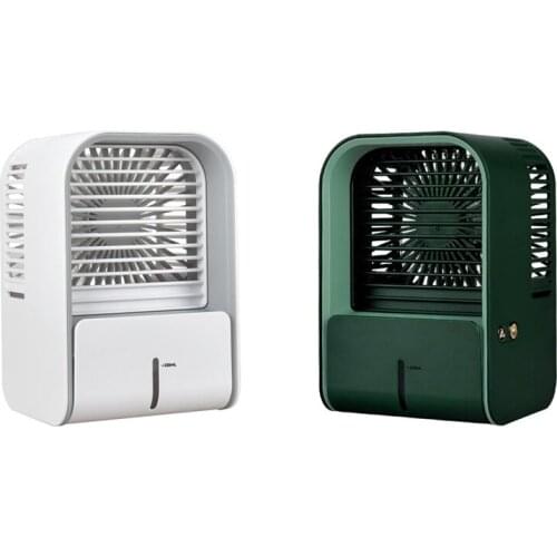 Mini Fan Water Cooling Humidification Spray Cooling Desktop Cooling USB Student Dormitory Air Cooler Fans