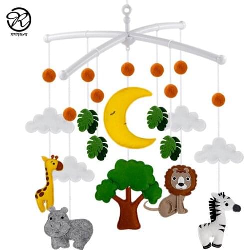 Safari baby animals mobiles, Jungle mobile, baby hanging mobile crib mobile
