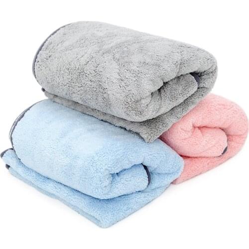 Fashion Absorbent Towels for Dogs Cats Fashion Bath Towel Nano Fiber Quick-drying Bath Towel Car Wiping Cloth Pet Supplies