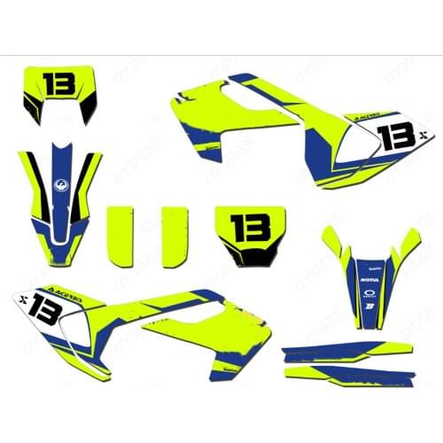 Free custom numbers names Stickers DECALS Graphics Kits For Husqvarna TE FE 2020 2021 2022 150-450 TC FC TX FX FS 2019 2020 2021