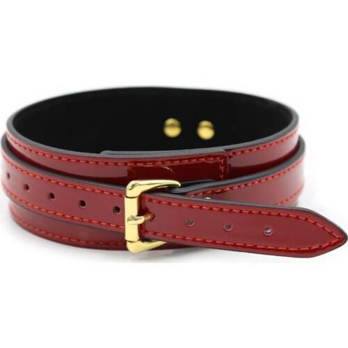 New Slave Collar Neck Corset Restraints BDSM Bondage Adult Games Cosplay Erotic Leather Collar Sex Toys For Couples Fetish Women