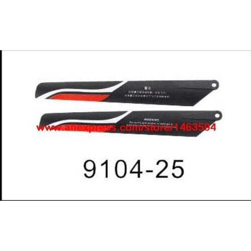 Wholesale Double Horse 9104 DH9104 RC Helicopter Spare Parts Red Main blade Free Shipping