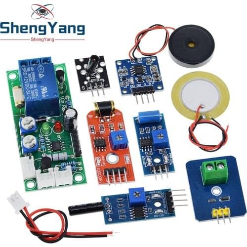 Piezoelectric Shock Tap / Ceramic Piezo / 801s Shake / SW-420 / SW18010P / SW-18015P Vibration Switch Sensor Module For Arduino