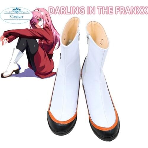 DARLING in the FRANXX Cosplay Shoes 02 Cosplay Boots Zero Two Women Cos Shoes