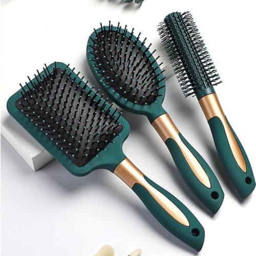 2021 Hair Scalp Massage Comb Women Air Cushion Curly Comb Detangling Hair Brush Salon Air Bag Hairbrush Salon Hairdressing Tool