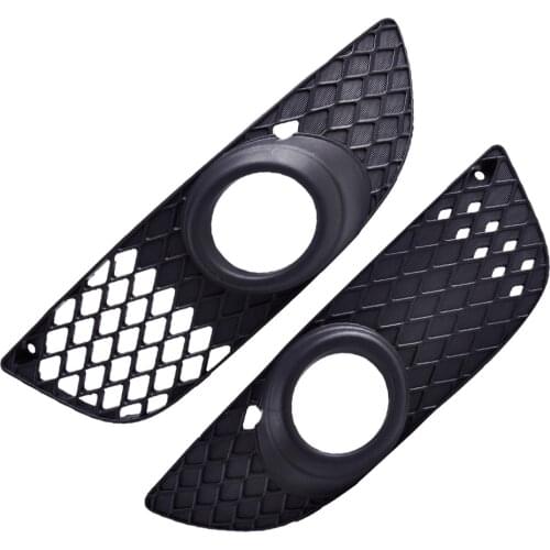 8321A263/8321A264 Left+Right Side 1 Pair Car Fog Light Grille Cover Replacement for Mitsubishi Lancer 08-13