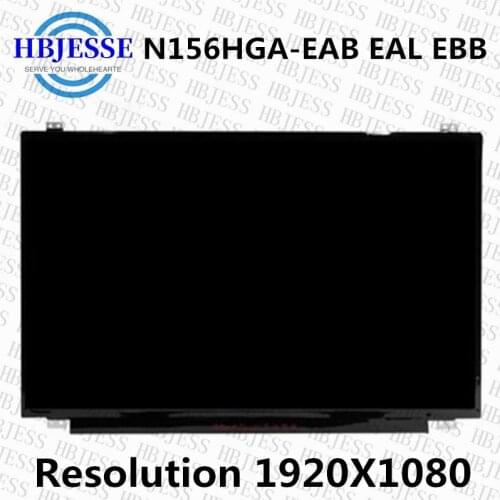 For INNOLUX N156HGA-EAB N156HGA-EA3 N156HGA-EAL Laptop Matrix 15.6" LED Screen matte 30 Pins FHD 1920X1080 Replacement N156HGA