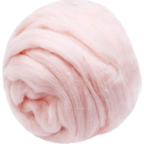 LMDZ Wool Felting Supplies, 100% Pure Wool, Chunky Yarn, Spinning Wool Roving for Needle Felting Wet Felting DIY Hand Spinning