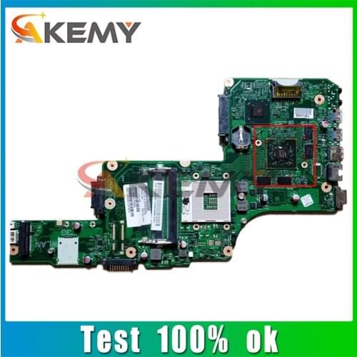 AKEMY For TOSHIBA Satellite L850 6050A2491301-MB-A02 216-0833000 SLJ8E notebook motherboard Mainboard full test 100% work
