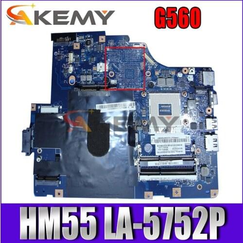 NIWE2 LA-5752P Fit For Lenovo Z560 G560 laptop motherboard HM55 NIWE2 LA-5752P DDR3