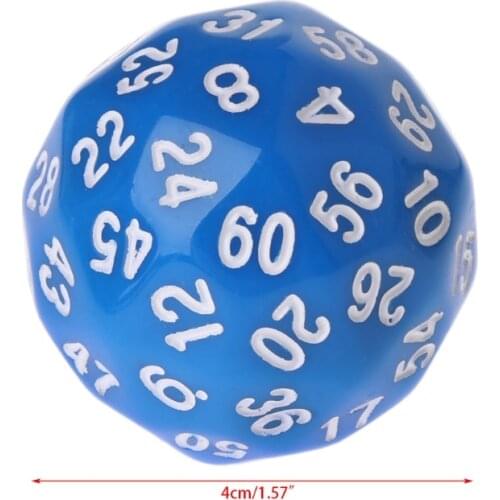 12pcs/Set Multi-sided Polyhedral Dice D4 D6 D8 D10 D12 D20 D24 D30 D60 Dungeons