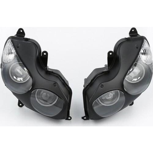 Motorcycle Headlight Head Lamp Assembly For Kawasaki Ninja ZX14R ZX-14R ZZR 1400 2006-2011