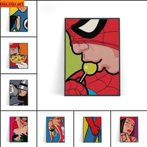 Diamond Painting Marvel Spiderman Cartoon Diamond Inlaid Diamond Mosaic Full Diamond Embroidery Cross Stitch Kits Home Decora