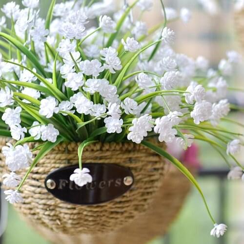 New beautiful mini artificial calla with leaf plastic fake lily Aquatic plants home room decoration flower