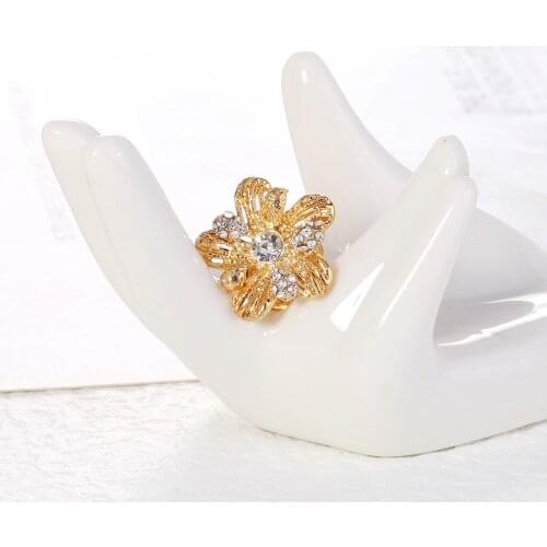 OEING Flower Brooches For Clothes