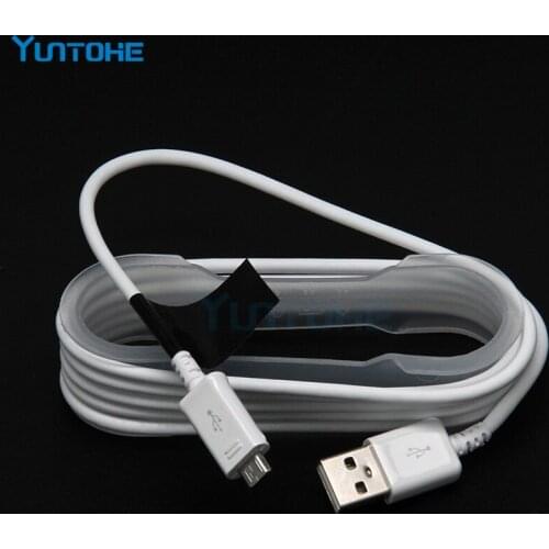 Wholesale 1.5M USB Micro Fast Charging Data Cable for Samsung Galaxy NOTE 4 5 S6 S6 EDGE S6 Edge+ S7 S7 Edge Black White 100pcs
