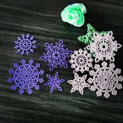 Christmas snowflakes Metal Cutting Dies for DIY Scrapbooking Album Paper Cards Decorative Crafts Embossing Die Cuts