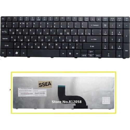 SSEA Brand New Russian Keyboard for Packard Bell EasyNote TE11 TE11HC TE11HR TE11-BZ NE56R10u laptop RU Keyboard