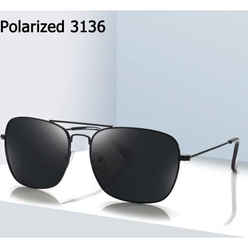 JackJad Classic 3136 CARAVAN Style Polarized Square Pilot Sunglasses Men Driving Vintage Brand Design Sun Glasses Oculos De Sol
