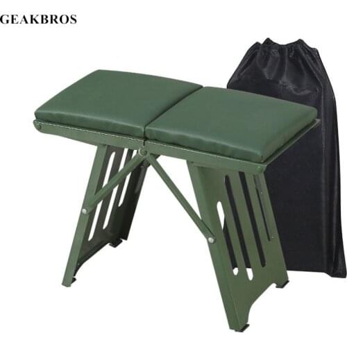 Travel Folding Chair Bench Superhard High Load Outdoor Camping Chair Portable Beach Hiking Picnic Home Seat Fishing Tools Chair