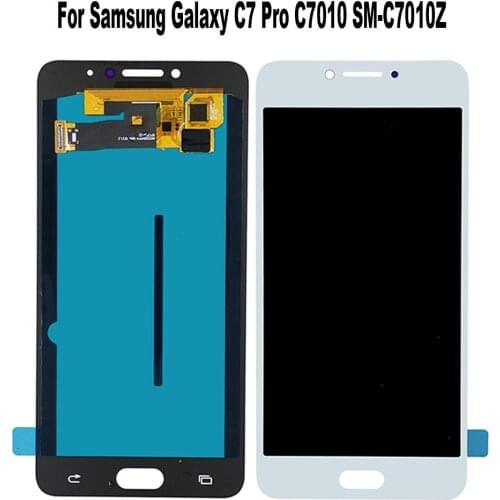 For Samsung Galaxy C7 Pro C7010 SM-C7010Z C7010Z LCD Display Screen Touch Sensor Digitizer Assembly