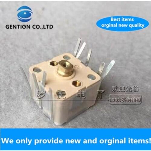 10-21pcs 100% orginal new real stock CBM-443BF-1AF4 film dielectric variable capacitor radio adjustable capacitor 4