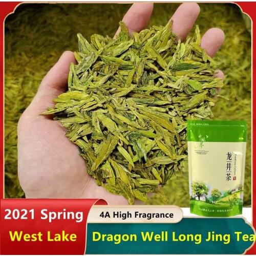 20211 Superfine Xihu Dragon Well Green Chinese Tea The West Lake Health Care Dragon Well Portable Packing 250g
