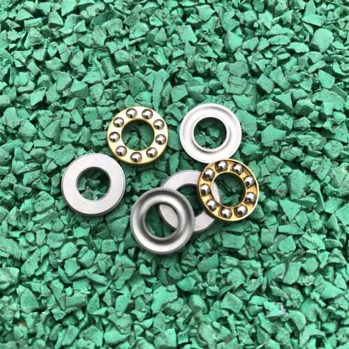 50pcs/100pcs F6-12M Axial metal Ball Thrust Bearings 6x12x4.5 mm miniature Plane thrust ball bearing for hardware accessories