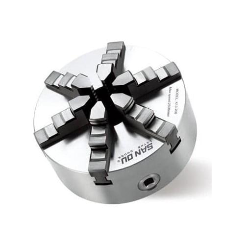 6 Jaws Lathe Chuck Stepped Jaws K13-200