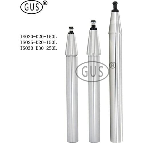 Free shipping high precision 0.002mm spindle test rod ISO20 ISO25 ISO30 D20 D30 150/250L test spindle spindle rod with pull stud