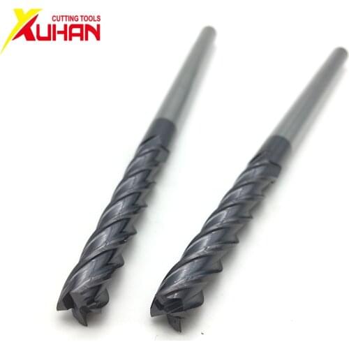 4Flute Φ8.0*8D*150L HRC50 CNC machine tool solid carbide endmill Tungsten Steel Milling Cutter End Mill cuttering tool endmill
