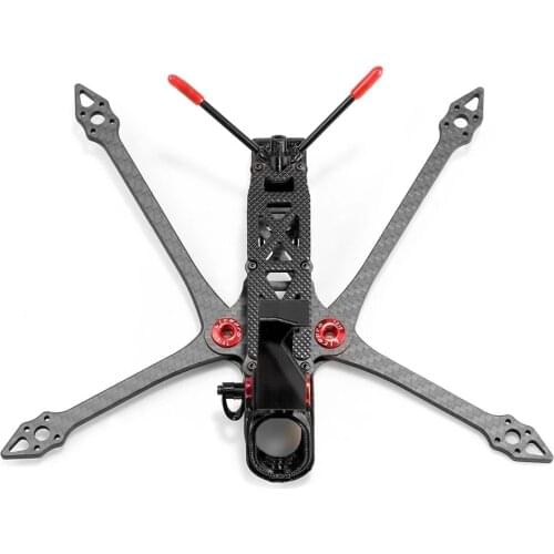 HGLRC Rekon5 210mm Carbon Fiber 5inch 4mm Arm Mini Long Range Frame Kits 72g with Naked Mount for GoPro SMO 4K FPV LR5 Drones