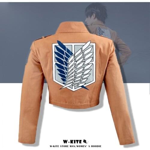 Attack On Titan Men’s Coat Shingeki No Kyojin jackets Legion Cosplay Costume 2021 Japanese Anime Eren Levi Womens Jacket