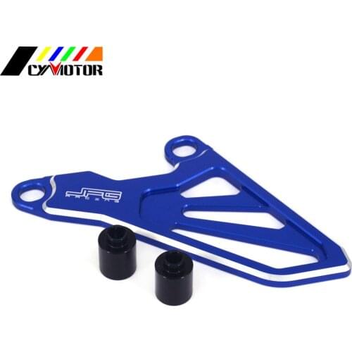 Motorcycle CNC Aluminum Front Sprocket Blue Guard Fit For YAMAHA YZ125 YZ125X 2017 YZ125 2005 2006 2007 2008 2009 2010 2011-2016