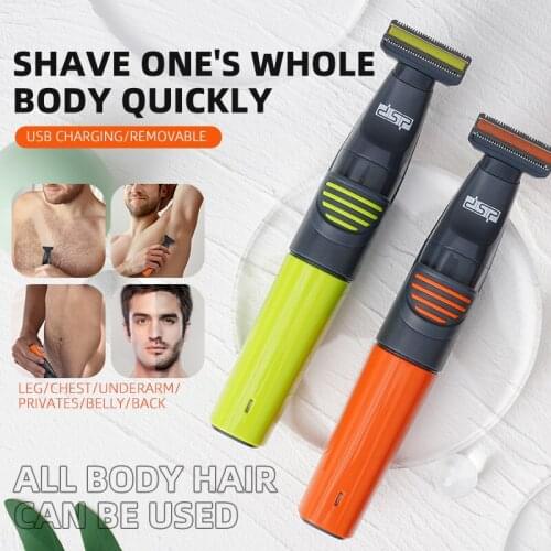 Mens USB Electric Razor Small Portable Charging Small T-Knife Electric Razor Household WashingMultifunctional Hair Repairer