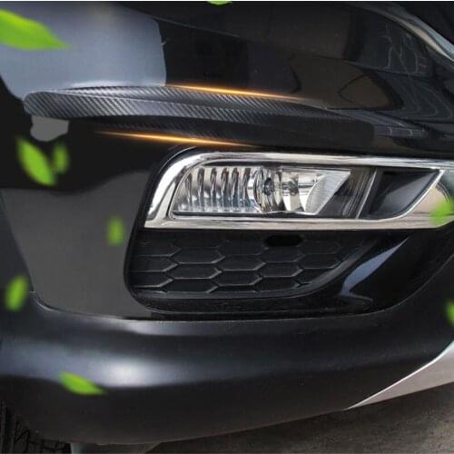 Car 2Pcs Front Rear Bumper Protector Guard Corner Anti-collision Trim bar for Honda CRV Accord Odeysey Crosstour FIT Jazz City C