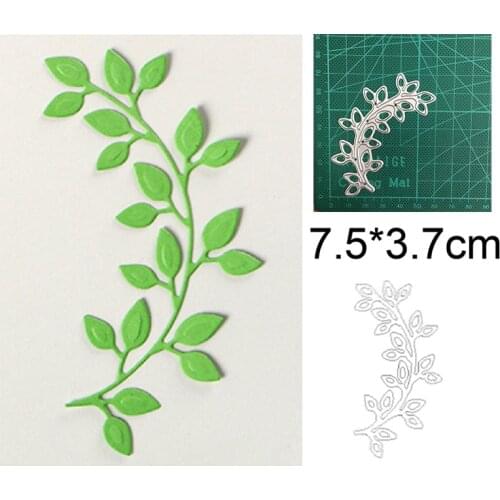 Creative Christmas Berry Leaves Cutting Dies Embossing Stencil Scrapbook Frame DIY Template Punch Paper Crafts