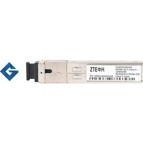 Original New ZTE GPON OLT CLASS C+ single mode SFP transceiver Use for GPON Card OLT Gtgh gtgo
