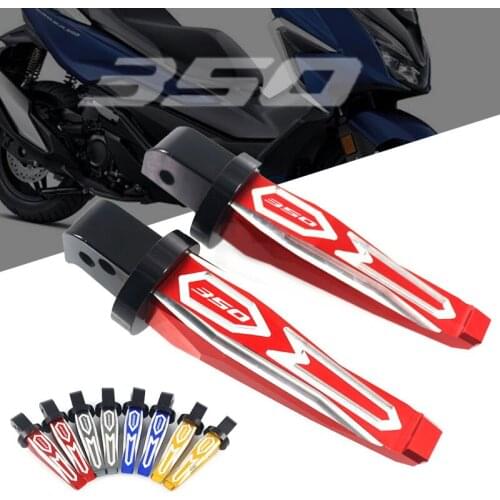 Scooter For HONDA FORZA350 FORZA 350 NSS350 2020 2021 Motorcycle CNC Rear Passenger Footrests Foot Rests Pegs Rear Pedals Peg