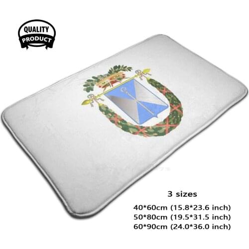 Pro Of Bari - Coat Of Arms 3D Soft Non-Slip Mat Rug Carpet Foot Pad Pro In Italy Coat Of Arms Pro Of Bari