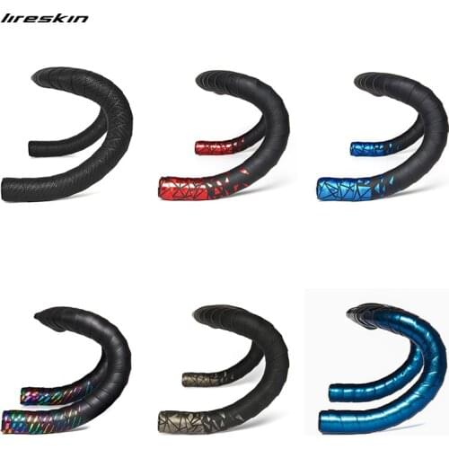 Liteskin Road Bike Grips Cycling Handle bar tape Bicycle accessories Fixie Gear Strap Cork soft PU EVA Wrap Perforated Ribbon