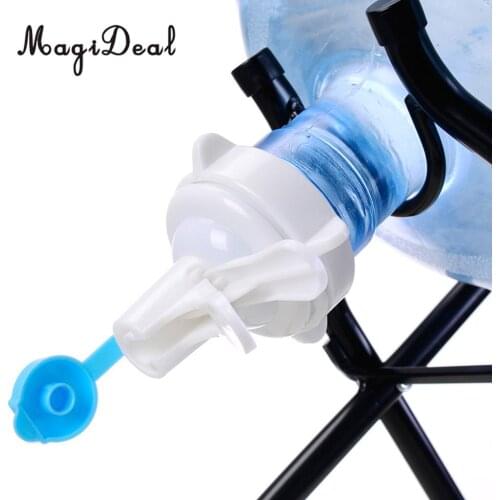 2Pcs Water Top Spigot Replacement Bottle Valve Faucet Water Dispenser White Drink Tap for 3/5 Gallon Bottled Water Tap Dispenser